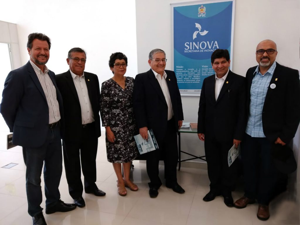 Visita da Comitiva da UNSA na Sinova